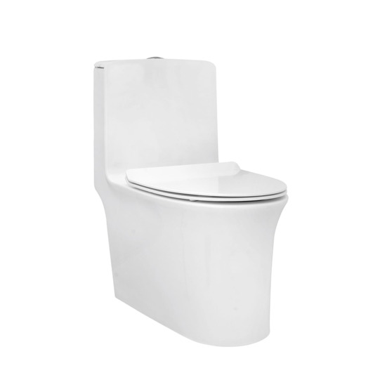 Compact Corner Toilet